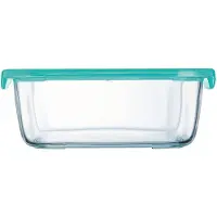 Luminarc Keepn Box aus Glas 1,22l Luminarc EUROHOME – 18,2x18,2x6,1cm – ideal für den Alltag