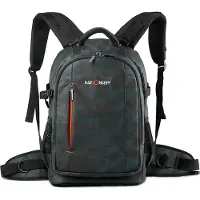 K&F Concept Backpack KF13.119 Large 31x24x46cm - Black/Green