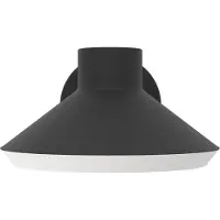 Eglo Außenwandleuchte Ninnarella, schwarz, Metall, 20 cm, IP44