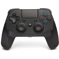 Snakebyte GAME:PAD 4S - schwarz - Wireless Bluetooth Controller für PlayStation 4, Analoge Joysticks, Kopfhöreranschluss, Dual Vibration Feedback