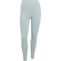 Adidas Trainingstights PERFORMANCE "ALL ME RIB 7/8 LEGGINGS", Damen, Gr. XS, N-Gr, grün (wonder sage, normal, gr.), Obermaterial: 86% Polyester, 14% Elasthan, 7/8-Länge, Hosen Trainingstights