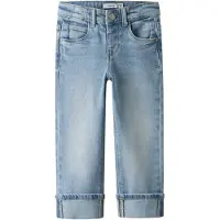 Name it Straight Fit Fold-up Jeans