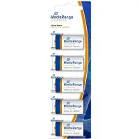 MediaRange MRBAT150, Einwegbatterie, CR123A, Lithium, 3 V, 5 Stück(e), 1300 mAh