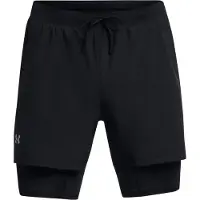 Under Armour Launch 5'' 2-IN-1 Shorts black reflective (001) XS