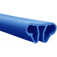 Summerfun Bodenschienen Set Q2 für Pool / Rundbecken 700 cm, 20 Elemente à 1160 mm, blau