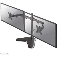 NeoMounts Dual-Monitorarm FPMA-D550DDBLACK, bis 32“, neig-/dreh-/schwenkbar, höhen- & tiefenverstellbar