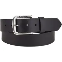 Levis Accessories Ledergürtel "SEINE GÜRTEL", Damen, Gr. 100, schwarz, Leder, Gürtel Ledergürtel