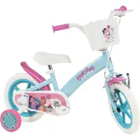 Toimsa My Little Pony 12 Zoll Kinderfahrrad 1197 blau mit Stützraedern