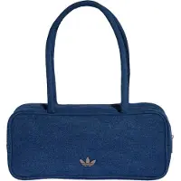 Adidas Originals Handtasche Adicolor Elongated Airliner Denim Bag KD7875 Blau