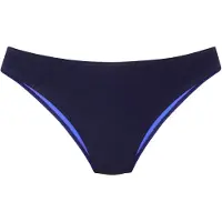 s.Oliver Bikini-Hose "Avin", Damen, Gr. 44, N-Gr, blau (dunkelblau), Recycling-Polyamid, unifarben, Badehosen Bikini-Hose, in modischer unifarbe