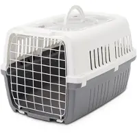 Savic Zephos2 offen - Transportbox - grau/weiß - 55x38x34 cm
