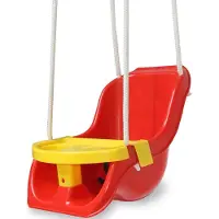 Jamara Babyschaukelsitz "Comfort Swing", rot, Schaukelsitze, Kinder, bis, Kunststoff, Babyschaukelsitz, für Babys ab 10 Monate geeignet