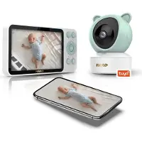 NENO Elektronische Baby-Nanny 2,4 GHz mit IVO-Kamera