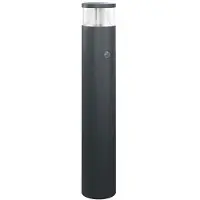 ESYLUX EL10820403 LED DALI Automatik Pollerleuchte aus hochwertigem Aluminium mit Lotuseffekt, DALI-Bewegungsmelder und integrierter