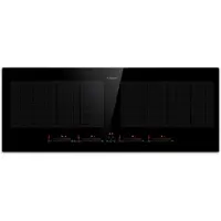 Klarstein Induktionskochfeld 4 Platten, 90cm Glaskeramik-Induktionskochfeld mit 4 Kochfelder, 7200W Induktionskochfeld, Herd mit Touch-Control & Überhitzungsschutz, Effizientes Glaskeramikkochfeld