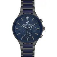 Beverly Hills Polo Club Herrenuhr BEVERLY HILLS BP3594X.070 in Marineblau, Fashion-Geschenk