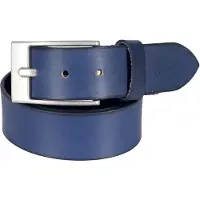 Jcc Ledergürtel "Gürtel 31017315E", Herren, Gr. 115, blau, Obermaterial: 100% Büffelleder BL., Gürtel Ledergürtel