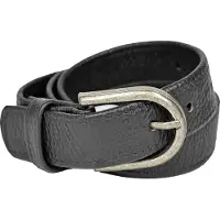 Jcc Ledergürtel "Gürtel 3102183bi", Herren, Gr. 105, schwarz, Obermaterial: 100% Büffelleder BL., Gürtel Ledergürtel