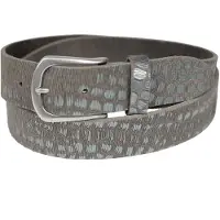 Jcc Ledergürtel 31022136 in silver metallic | Gr.: 95
