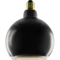 Segula LED-Globelampe Floating, E27 schwarz G150 4 W 922 dim
