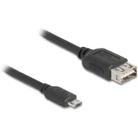 DeLOCK USB 2.0 Kabel Micro-B Stecker zu Typ-A Buchse 5 m