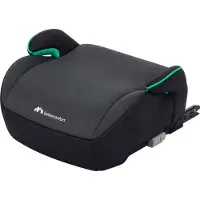 Bebeconfort Manga i-Fix, Kein Kinderautositz mit hoher Rückenlehne, Armlehne, 2,1 kg, Schwarz, Abwaschbare Abdeckung