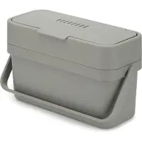 Joseph Joseph Duo-Abfalleimer de Easy Food defilling, Kompaktes und praktisches Design, Ideal für die Küche, Hohe Kapazität und Funktionalität