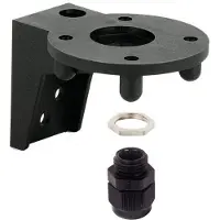 Werma Signaltechnik 960.000.01, Montageschelle, Anzeige der Alarmleuchte, Schwarz, Wand, 70 mm, 88 mm