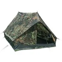 Sturm Bundeswehr und Freizeitshop Zweimannzelt Minipack Super flecktarn