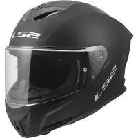 LS2 FF820 RAPID III SOLID Integralhelm M in schwarz