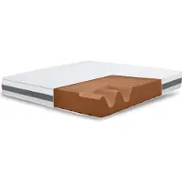 THE WHITE STONE Matratze 110x195 cm mit Antibakterieller Schaum | Höhe 25 cm | 3D Air Hypoallergener Bezug | Orthopädische 7‑Zonen Thermosensible Matratze
