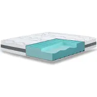 THE WHITE STONE Orthopädische Matratze 175x195 cm Mittlere Härte | Höhe 16 cm | Hypoallergener und Atmungsaktiver Bezug | Ergonomische und Selbstformende Eigenschaften | Hergestellt in Italien