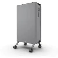 Duux Edge DXOH11 Öl - Smart Ölradiator mit Thermostat - 1500W Ölgefüllter Heizkörper - grau