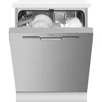 Amica EGSPU 513 911 E, Halb integriert, Standardgröße (60 cm), Edelstahl, Edelstahl, Tasten, LED