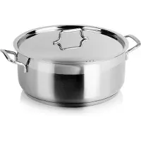 Orion Stahltopf mit Deckel 18/10 PREMIUM 7,1l