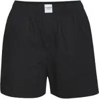 Copenhagen Studios Pyjamashorts , Damen, Gr. 34, N-Gr, schwarz, Web, Obermaterial: 100% Baumwolle, unifarben, loose fit kurz, Hosen Pyjamashorts, aus fein gewebter Baumwoll-Qualität