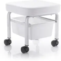 Activeshop Fußpflegehocker mit Behälter