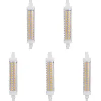 SPL LED-Lampe R7s 10W 1000lm 3000K dimmbar - 5er Set