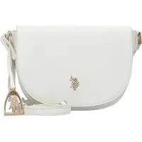 U.S. POLO ASSN. Umhängetasche Jones Flap Crossbody Bag Cream White creme