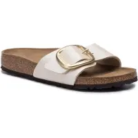 Birkenstock Madrid Big Buckle Open Teen - Gebroken wit - Maat 38