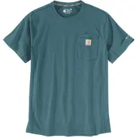 Carhartt - Force Pocket S/S T-Shirt - T-Shirt Gr XL türkis