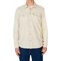 Pepe Jeans für Herren. PM308584TC4 Regular Overshit Hemd weiß ecru (M), Lässig, Baumwolle, Langarm