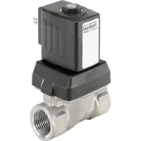 Burkert Magnetventil G3/4'' NC Edelstahl FKM 0-10bar/145psi 24VAC 6213 222123