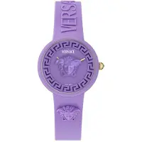 Versace SP VE8J00224 Iconic New Medusa Pop lila Silikon Damen Uhr NEU