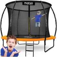 Neo-Sport 10ft/312cm profiliertes Gartentrampolin mit Innennetz