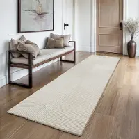 The Carpet Teppich "Everest" rechteckig 14 mm Höhe moderner Wohnzimmer Teppich hohe Flordichte