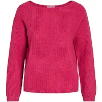 Vila Viveriety U-boot-ausschnitt Strickpullover