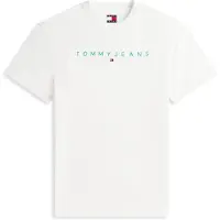 Tommy Hilfiger Linear Logo Regular Fit Kurzarm-t-shirt