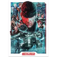 Fanattik Metal Gear Solid Montage Plakat