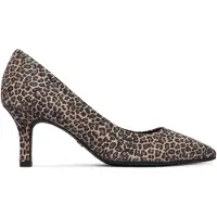 Tamaris Damen Pumps Leder, braun, 41 EU